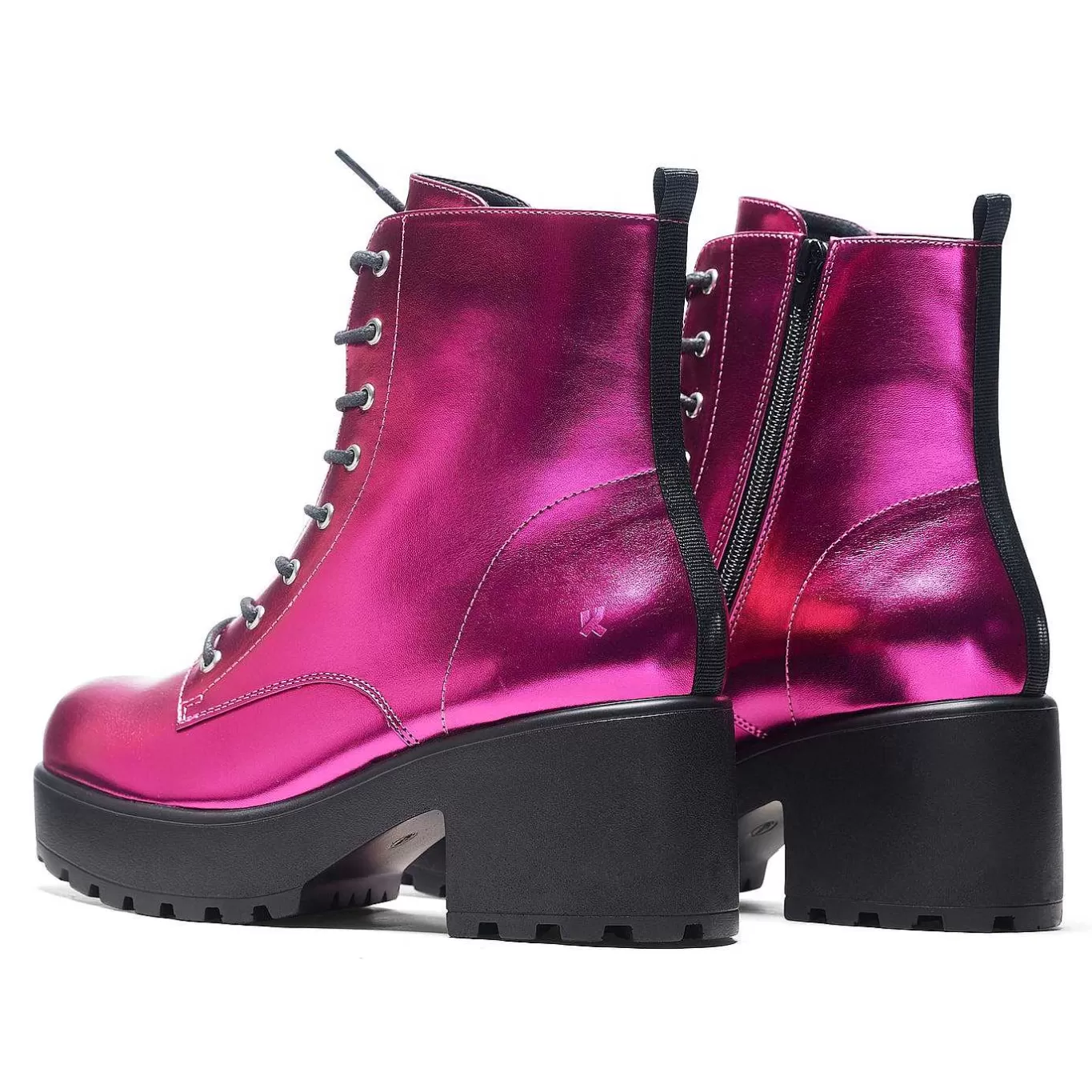 Women'S KOI footwear Fuschia Haze Military Platform Boots | Women'S Boots |
