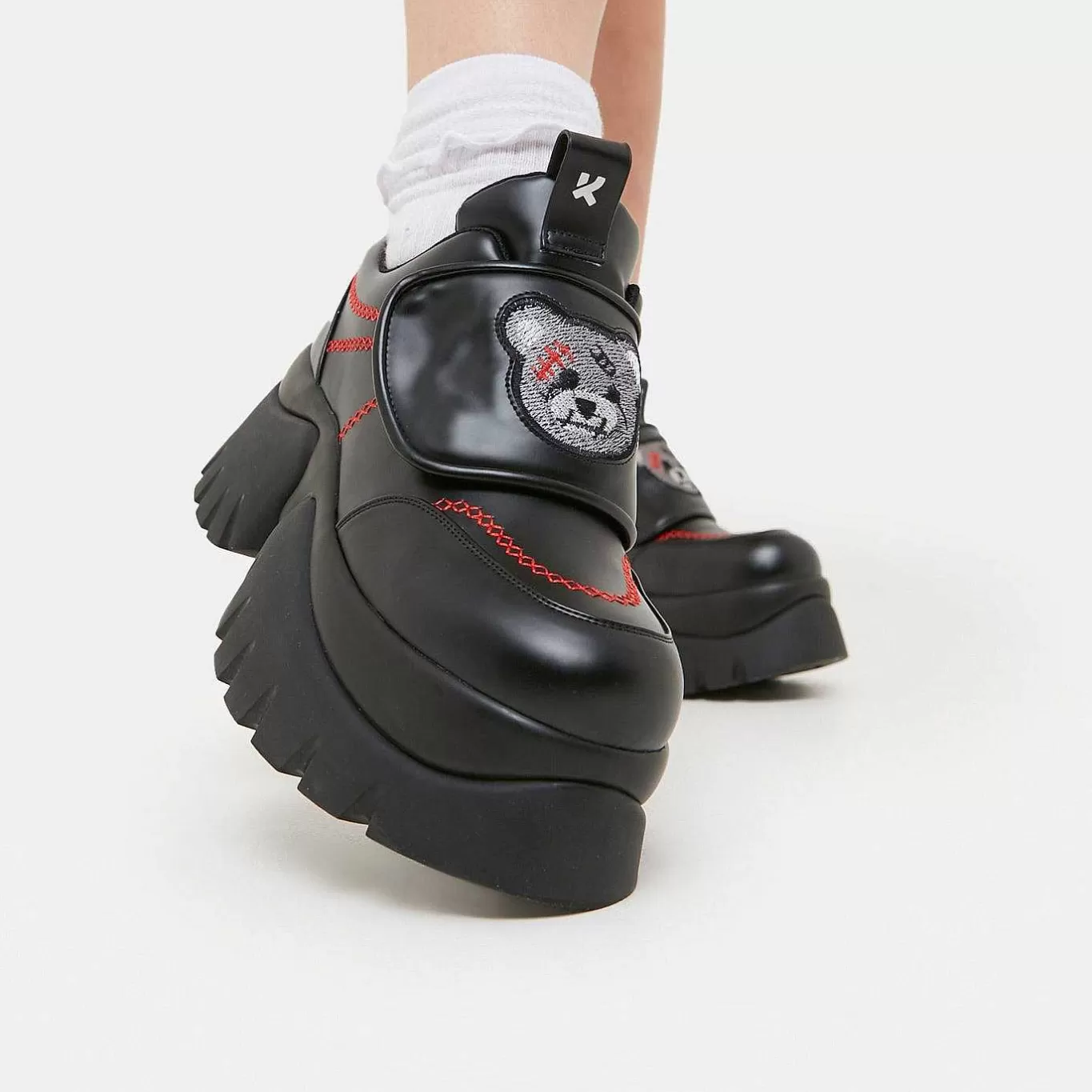 Women'S KOI footwear The Terror Of Monakuma Black Vilun Platform Trainers