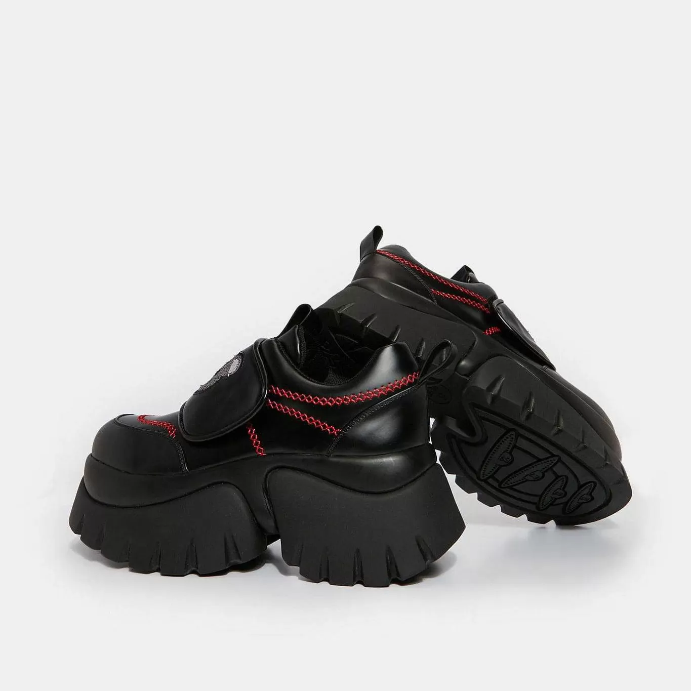 Women'S KOI footwear The Terror Of Monakuma Black Vilun Platform Trainers