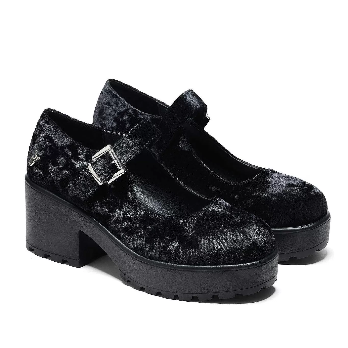Women'S KOI footwear Tira Playboy Mary Janes 'Dark Vigilante Edition' | Playboy X Koi